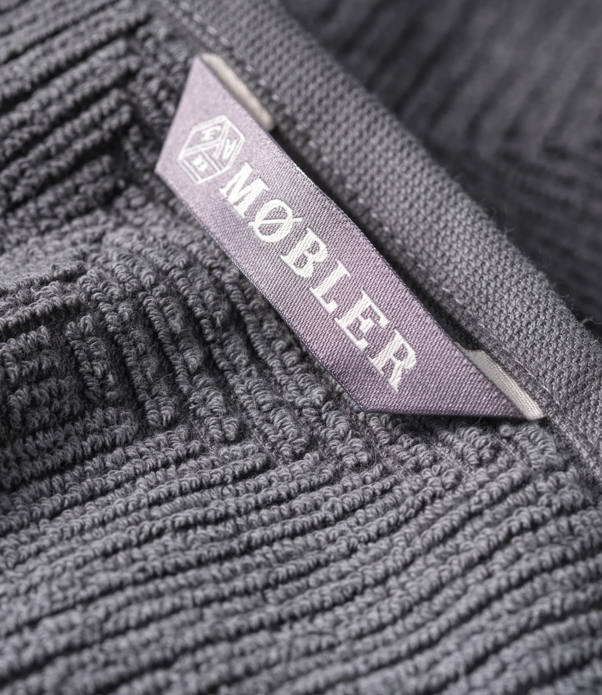 R33 Kirkeby pyyhesetti 4 osaa, Granite gray FDB Møbler