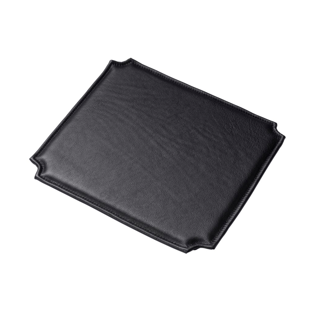 FDB Mbler R5 Nje J178 istuintyyny Black leather | Skandinaavinen Sisustus | Istuintyynyt | Musta