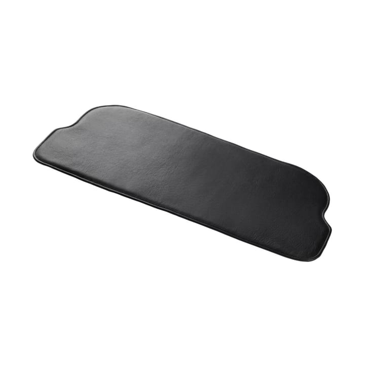 R5 Nøje J52D istuintyyny - Black leather - FDB Møbler