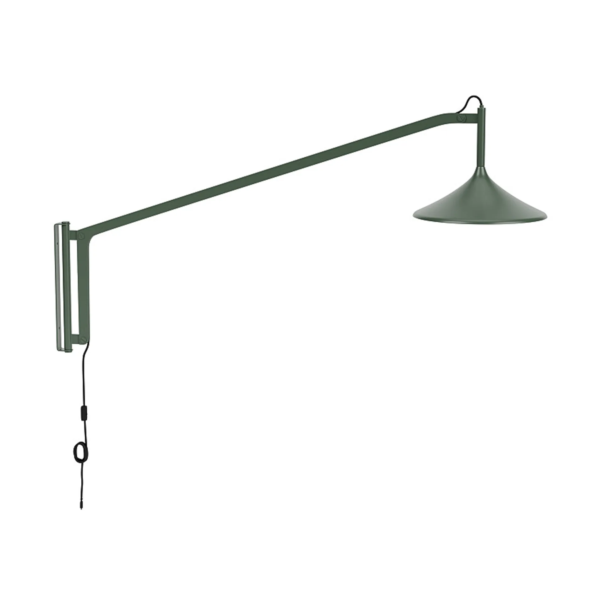 U17 Hasle seinälamppu, Olive green, 134 cm FDB Møbler