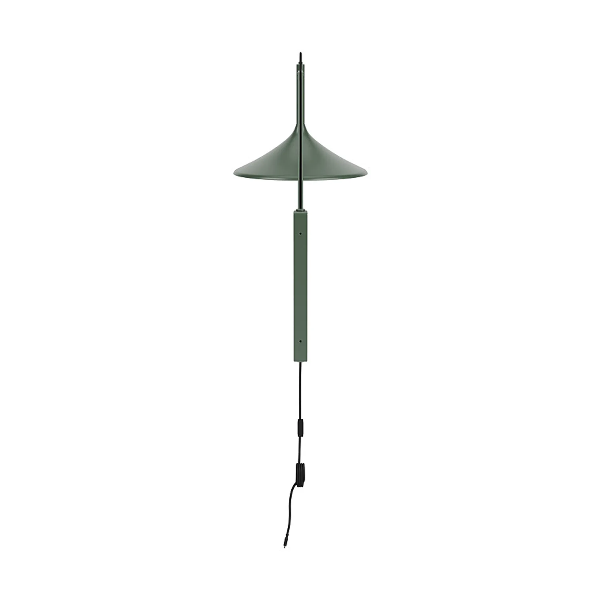 U18 Hasle seinälamppu, Olive green, 67,5 cm FDB Møbler