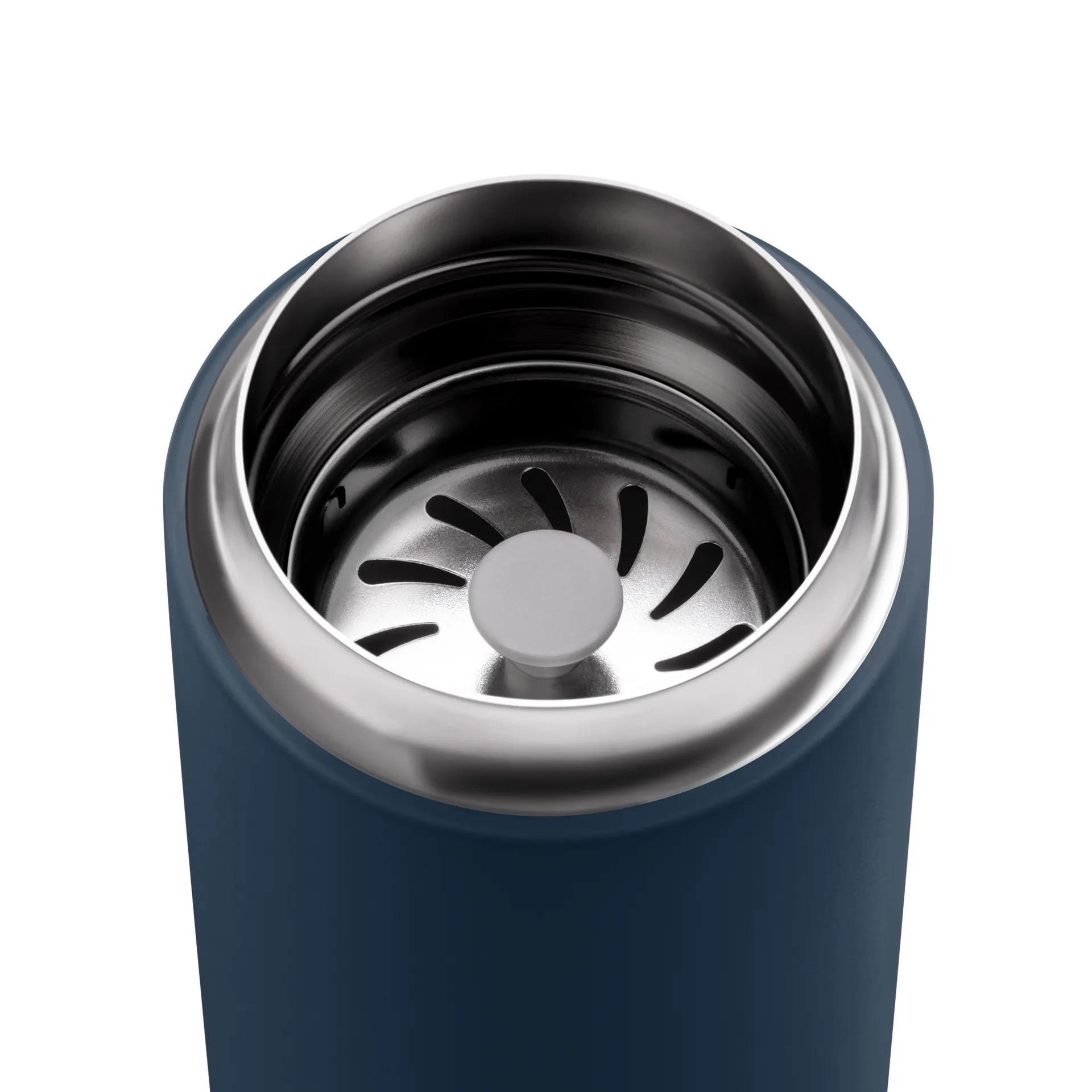 Carter termosmuki roiskesuojalla 35 cl, Stone blue Fellow