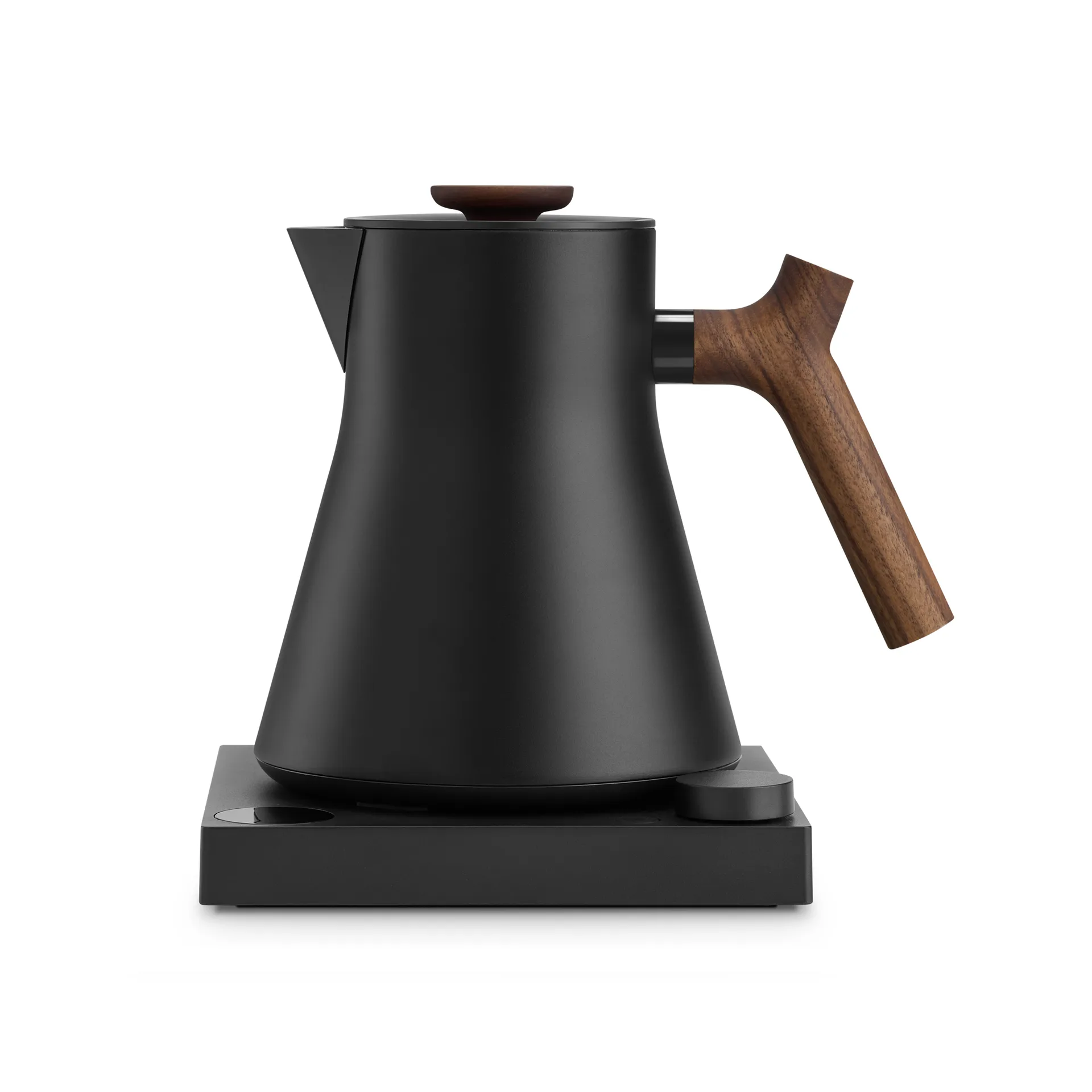 Corvo EKG Pro sähköinen vedenkeitin 0.9 L, Matte black-walnut Fellow