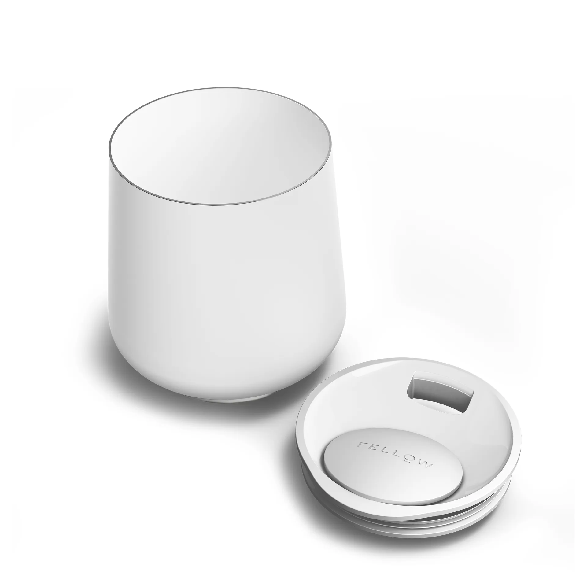 Ruby Wine termosmuki 35 cl, Matte white Fellow