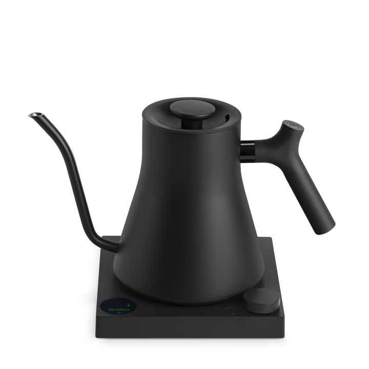 Stagg EKG Pro vedenkeitin säädettävällä lämpötilalla 90 cl, Matte black Fellow