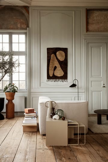 Abstract matto ruskea-off-white - 80x120 cm - Ferm Living