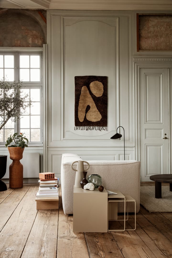 Abstract matto ruskea-off-white, 80x120 cm Ferm Living