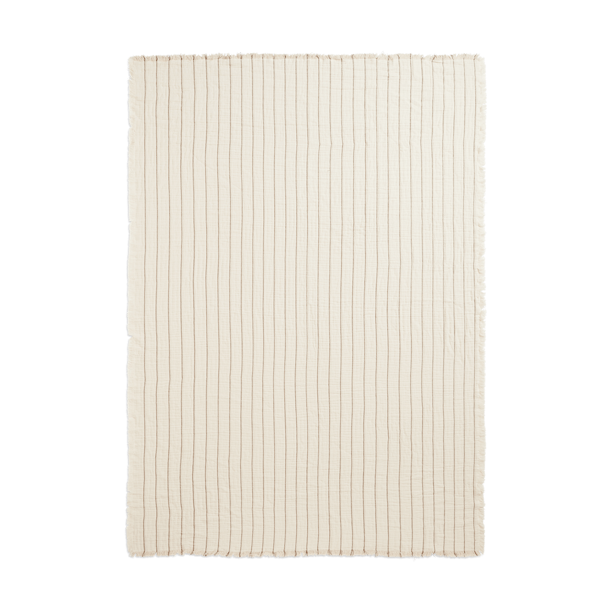 Ferm Living Aires päiväpeite 240x160 cm Undyed | Skandinaavinen Sisustus | Päiväpeitot | Ruskea
