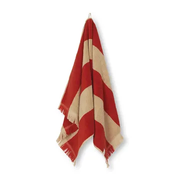 Alee pyyhe 50x100 cm - Vaalea kameli-punainen - Ferm Living