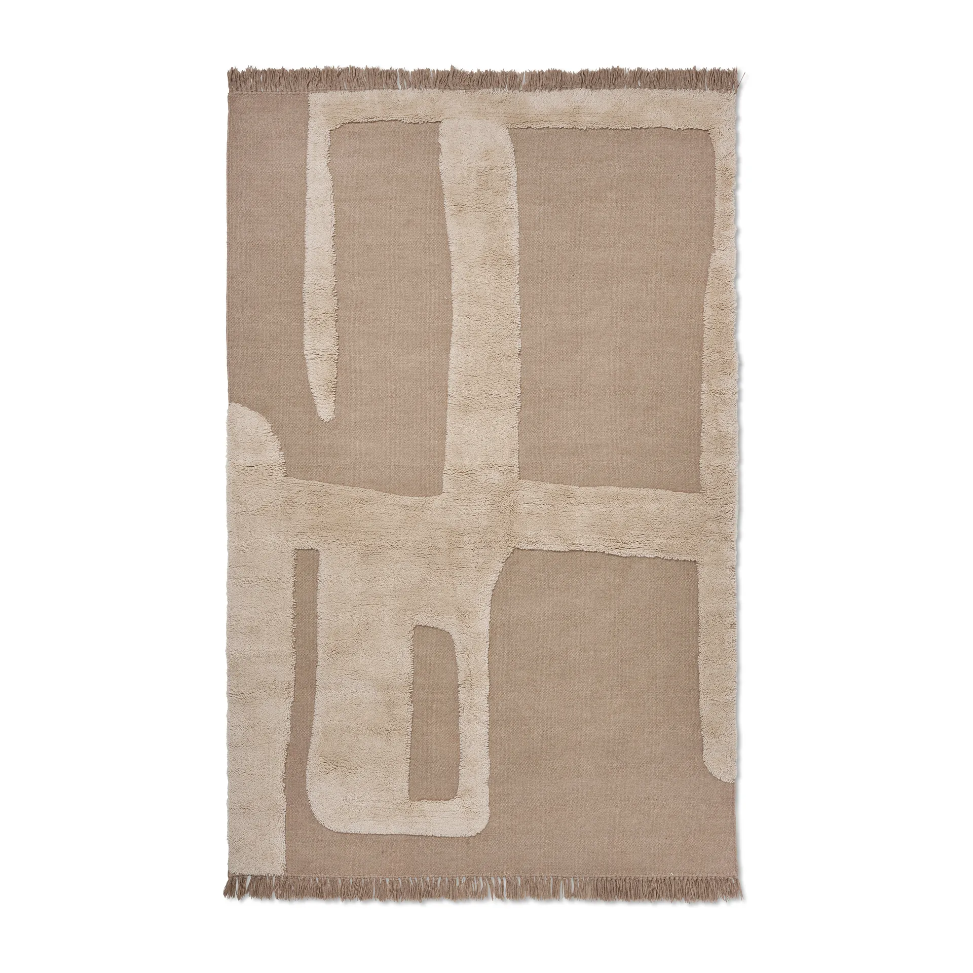 Alley villamatto L 160 x 250 cm, Natural Ferm Living
