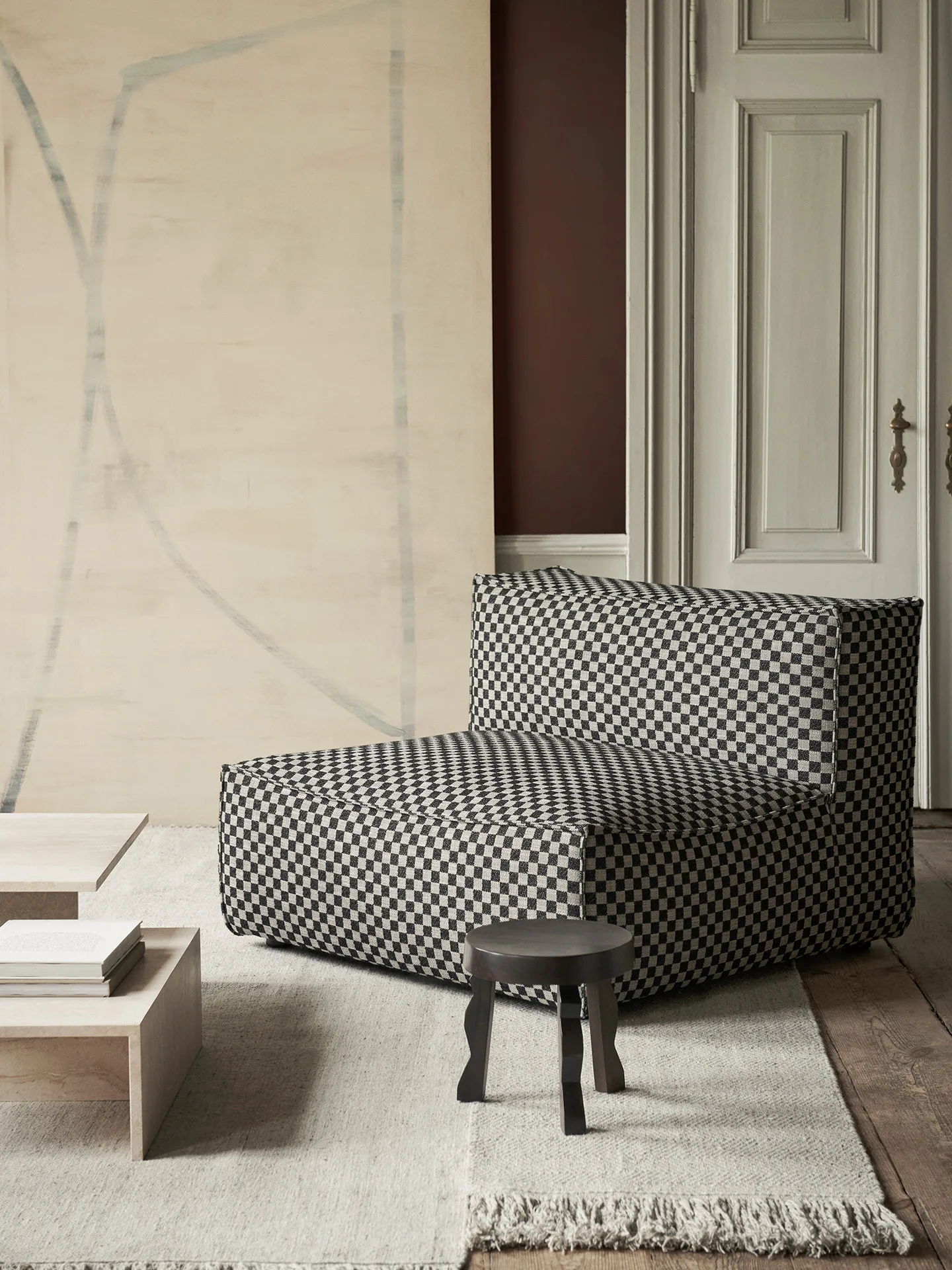 Alter villamatto, Luonnonmukainen, 200x250 cm Ferm Living