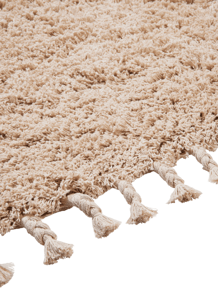 Amass long pile -matto 140 x 140 cm, Off-white Ferm Living