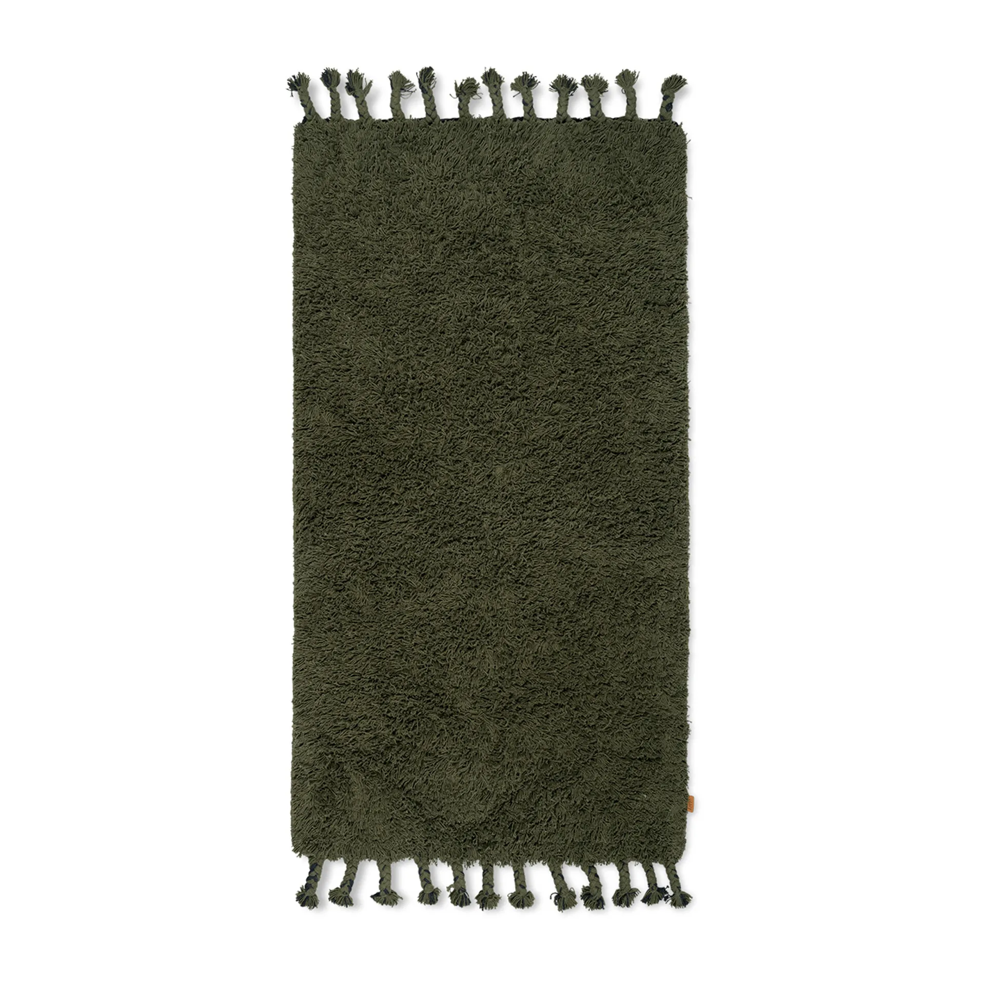 Amass long pile -matto 70 x 140 cm, Olive Ferm Living