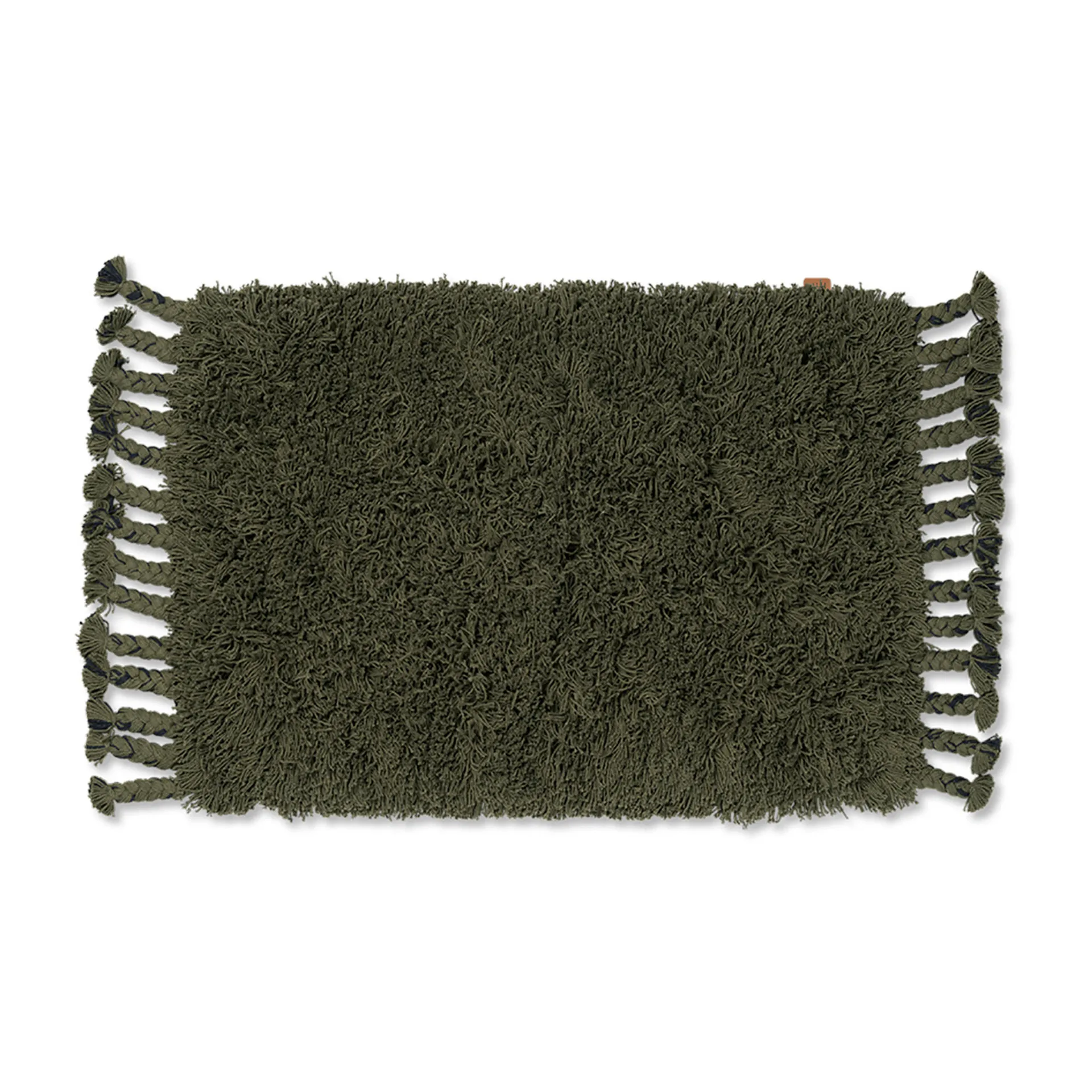 Amass long pile -matto 70 x 50 cm, Olive Ferm Living