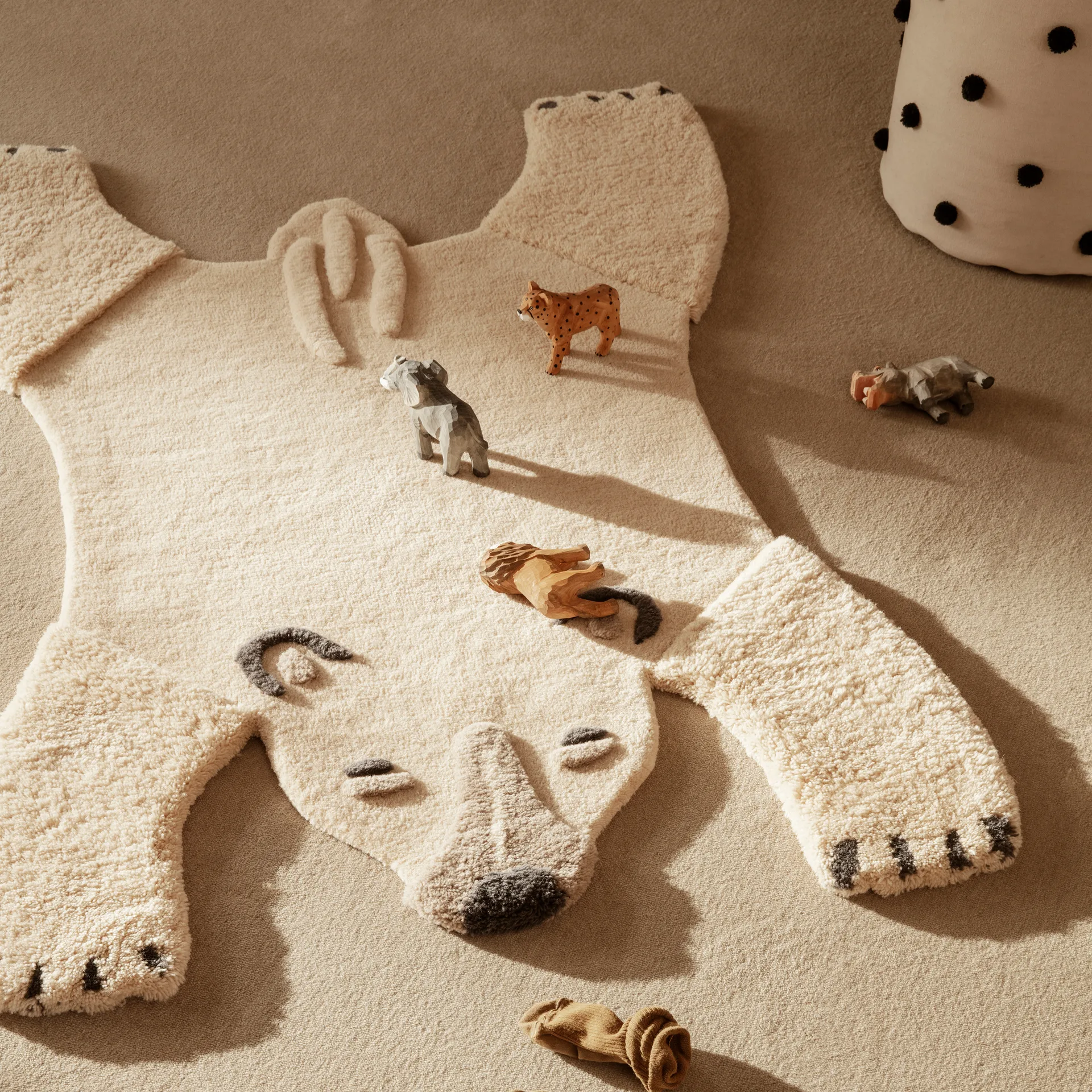 Animal villamatto, Polar bear Ferm Living