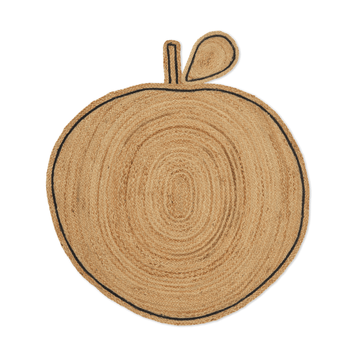 Apple braided juuttimatto - Luonnollinen - ferm LIVING