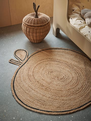 Apple braided juuttimatto - Luonnollinen - Ferm Living