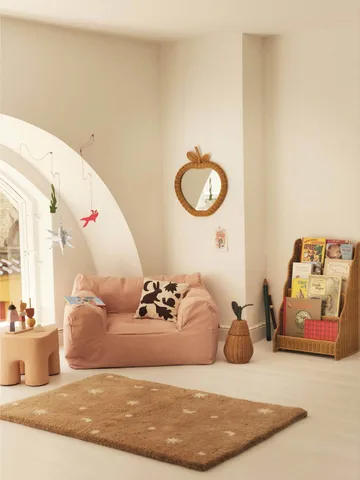Apple punottu peili - Natural, 40x3x45 cm - Ferm Living