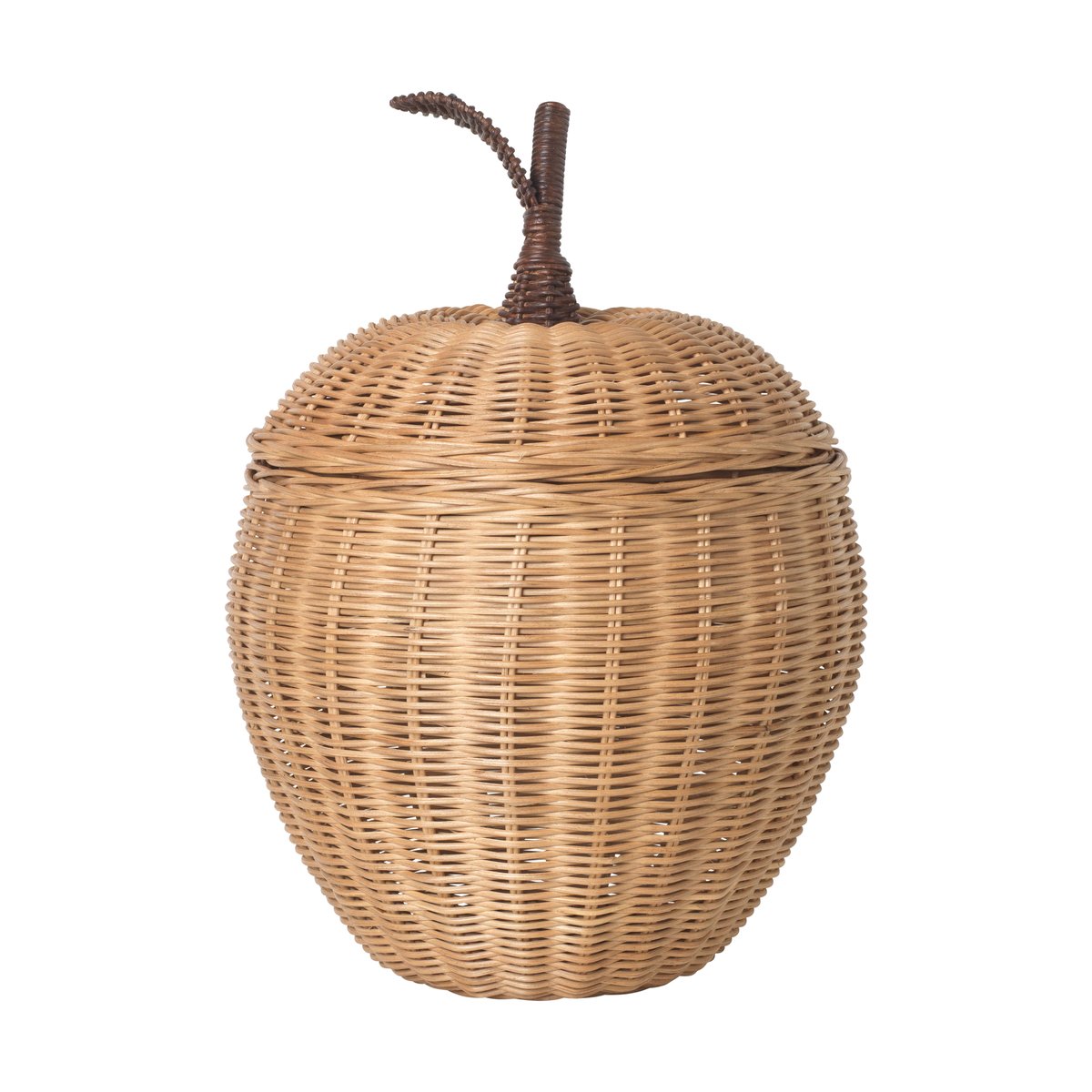 Ferm Living Apple säilytyskori Pieni | Skandinaavinen Sisustus | Säilytyskorit | Beige