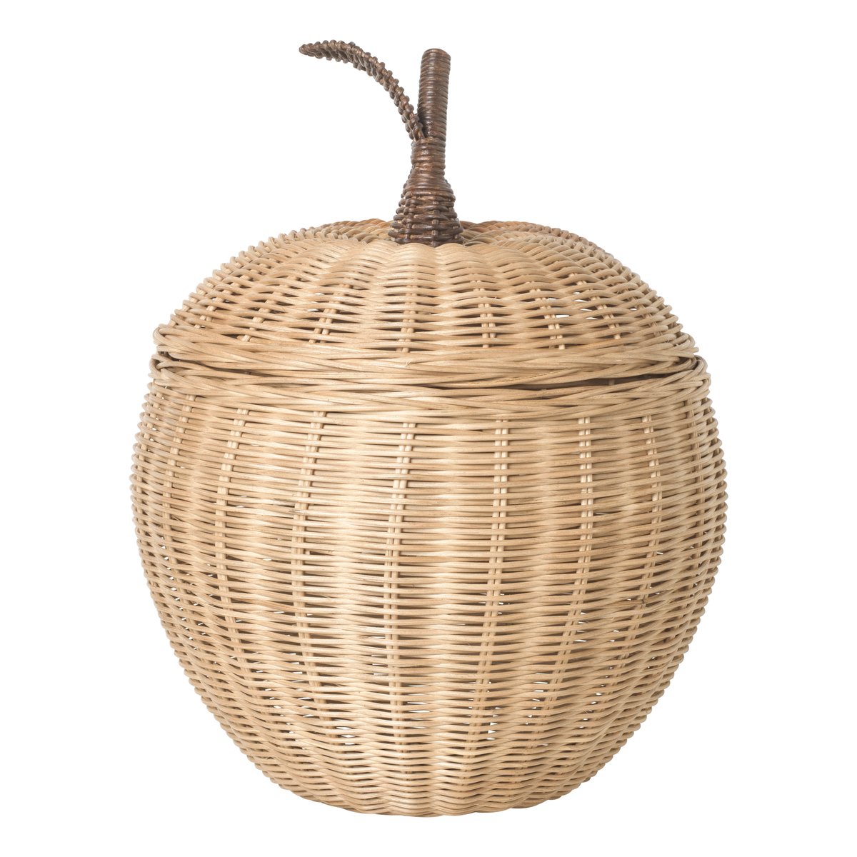 Ferm Living Apple säilytyskori Suuri | Skandinaavinen Sisustus | Säilytyskorit | Beige