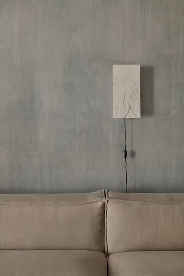 Argilla seinävalaisin - Marble White - ferm LIVING