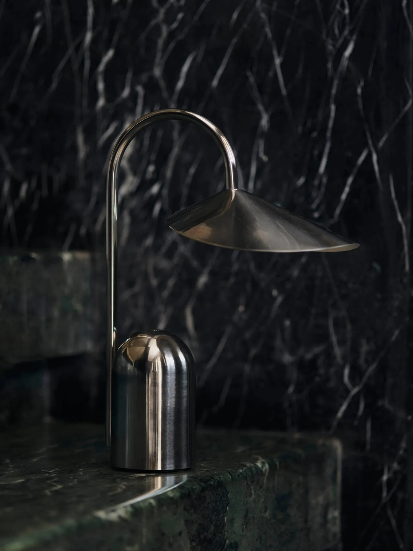 Arum kannettava valaisin, Stainless steel Ferm Living