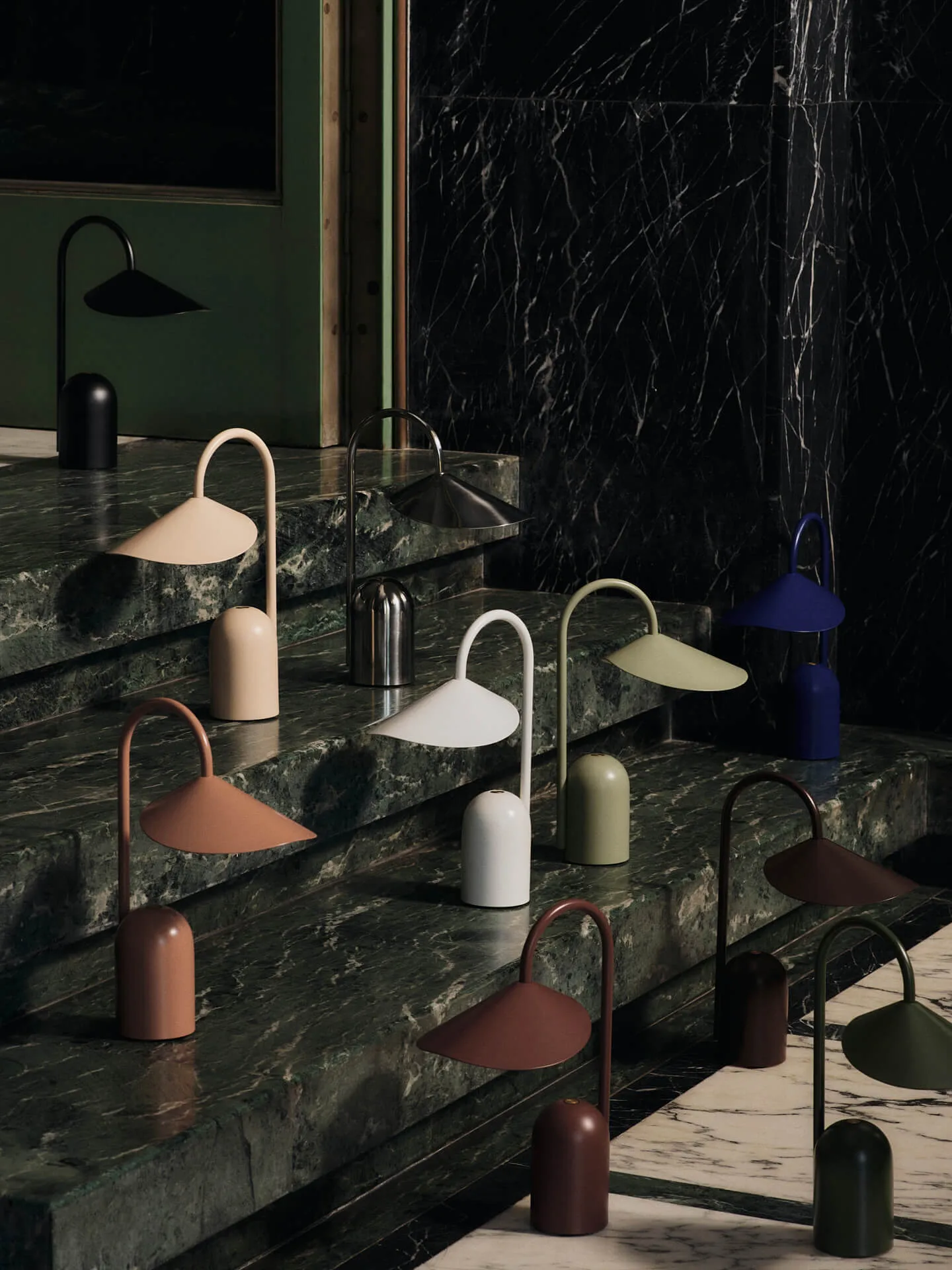 Arum kannettava valaisin, Stainless steel Ferm Living