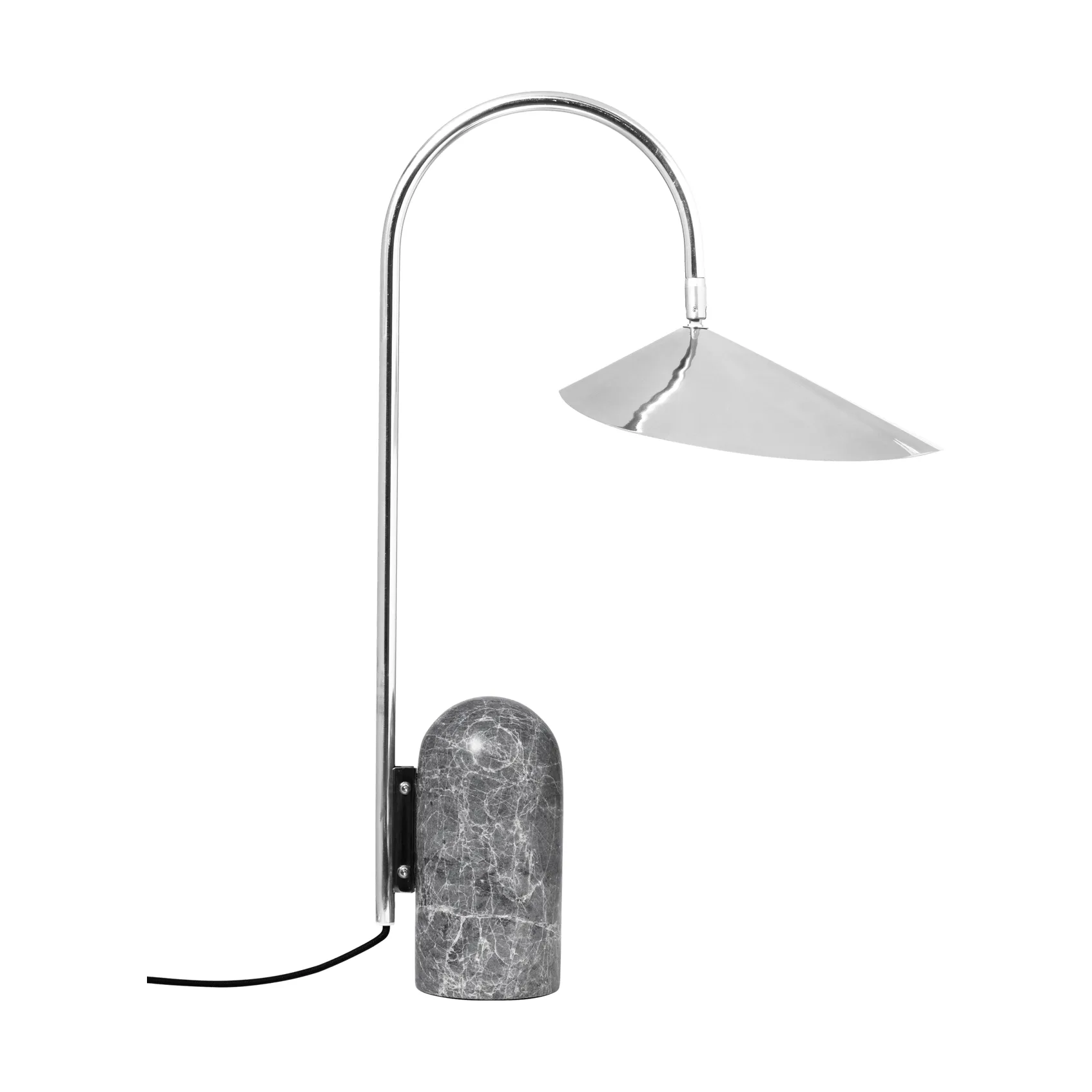 Arum pöytävalaisin, ruostumaton teräs Ferm Living