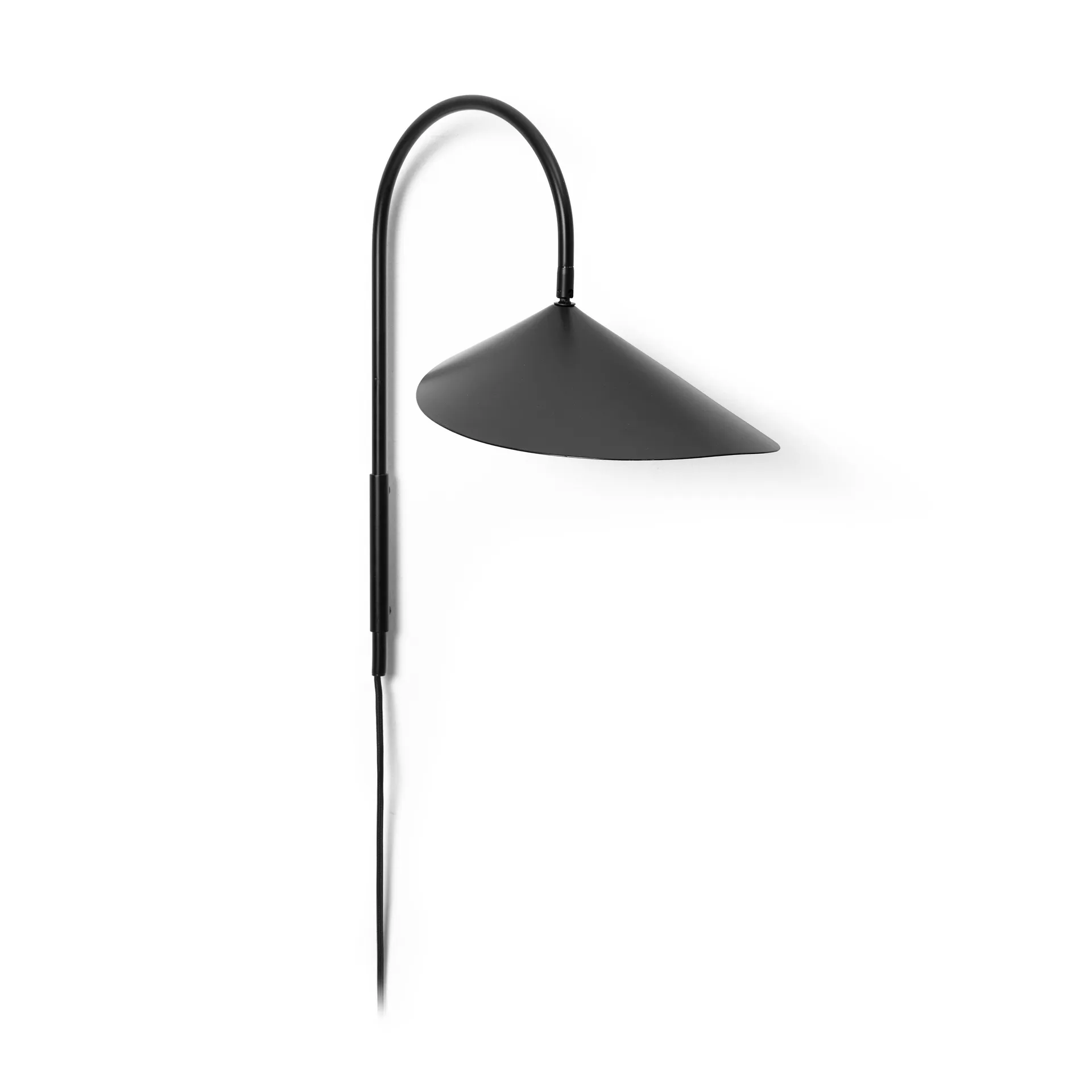 Arum swivel seinävalaisin, Black Ferm Living