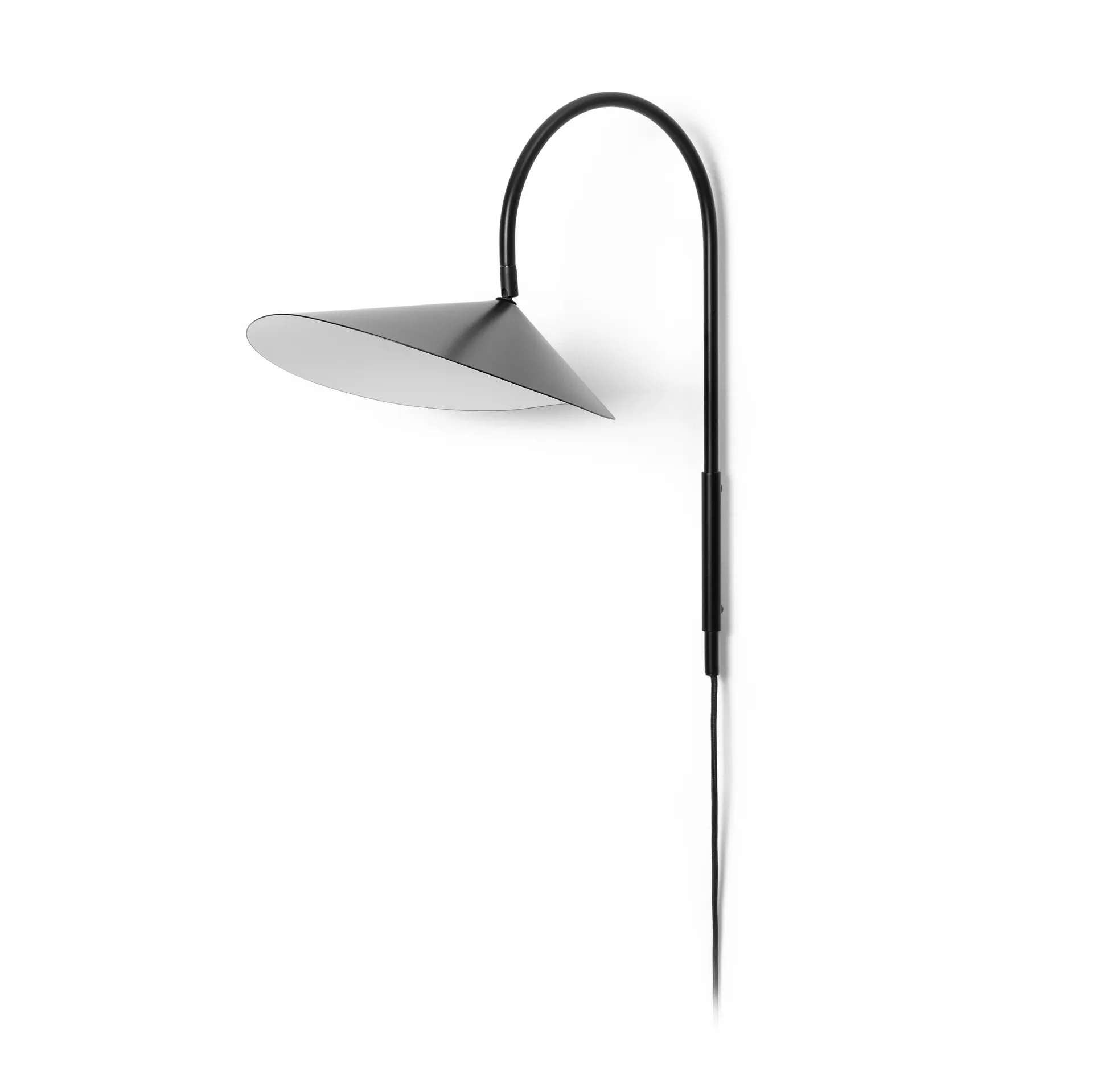 Arum swivel seinävalaisin, Black Ferm Living