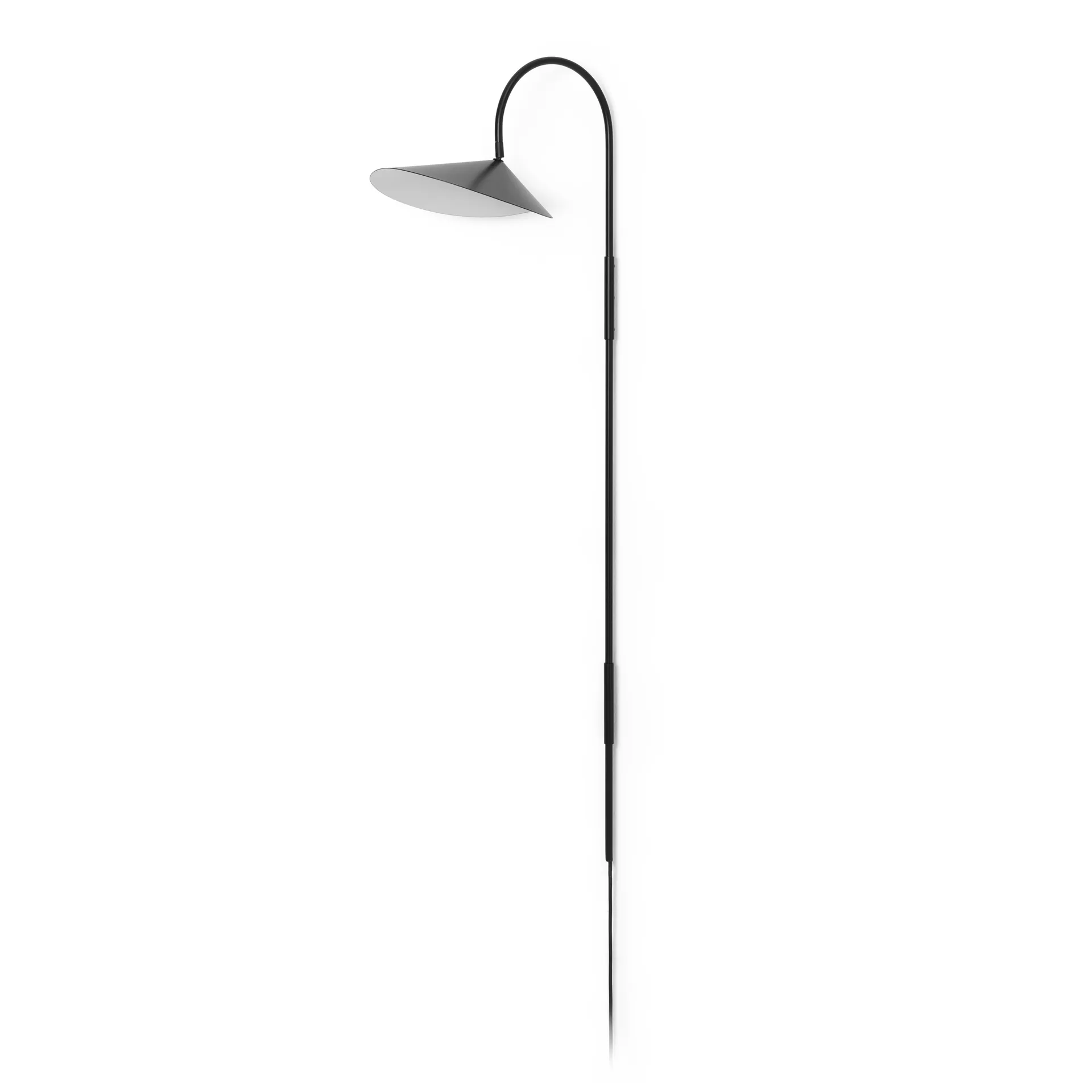 Arum swivel tall -seinävalaisin, Black Ferm Living