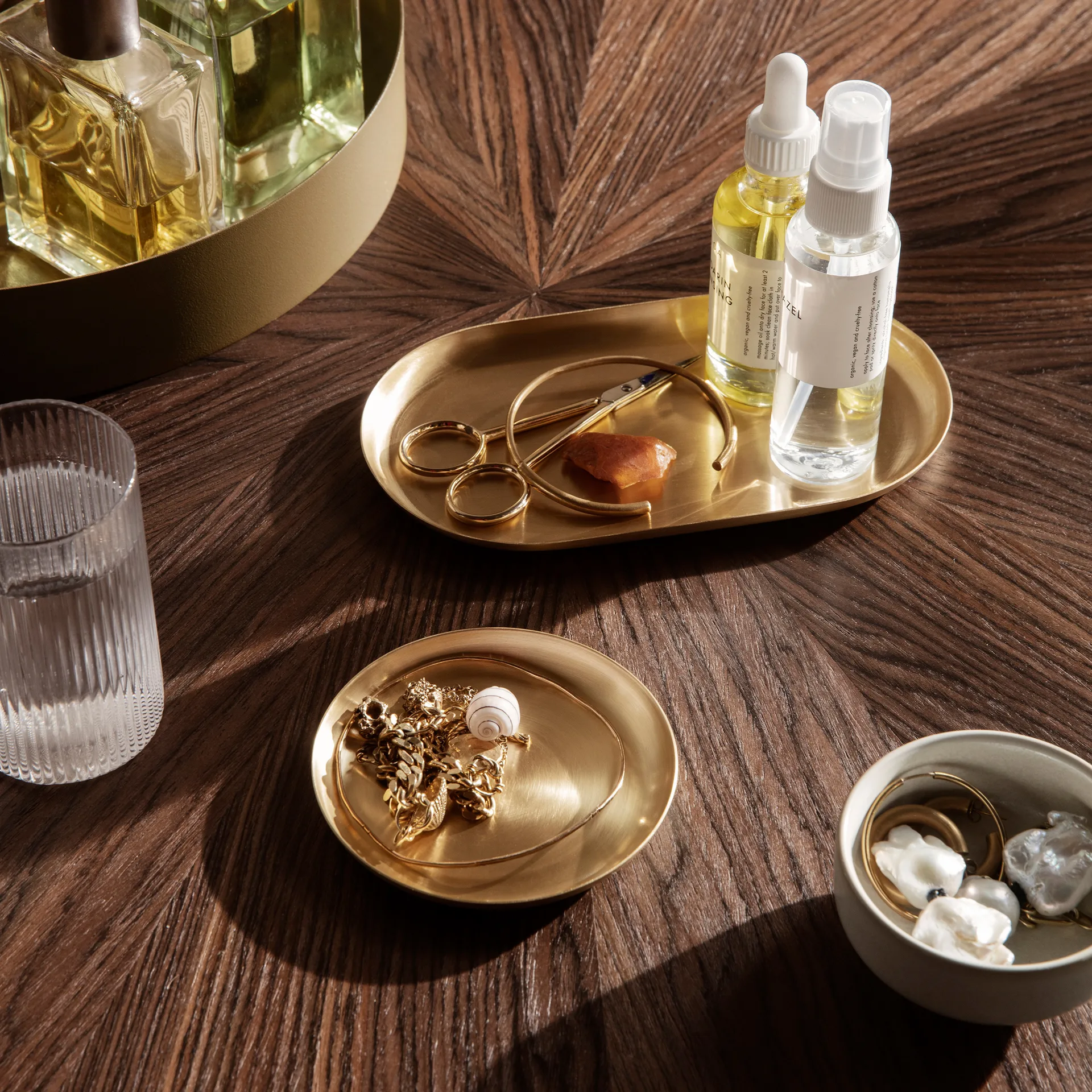 Basho tarjotin 9x18 cm, Messinki Ferm Living