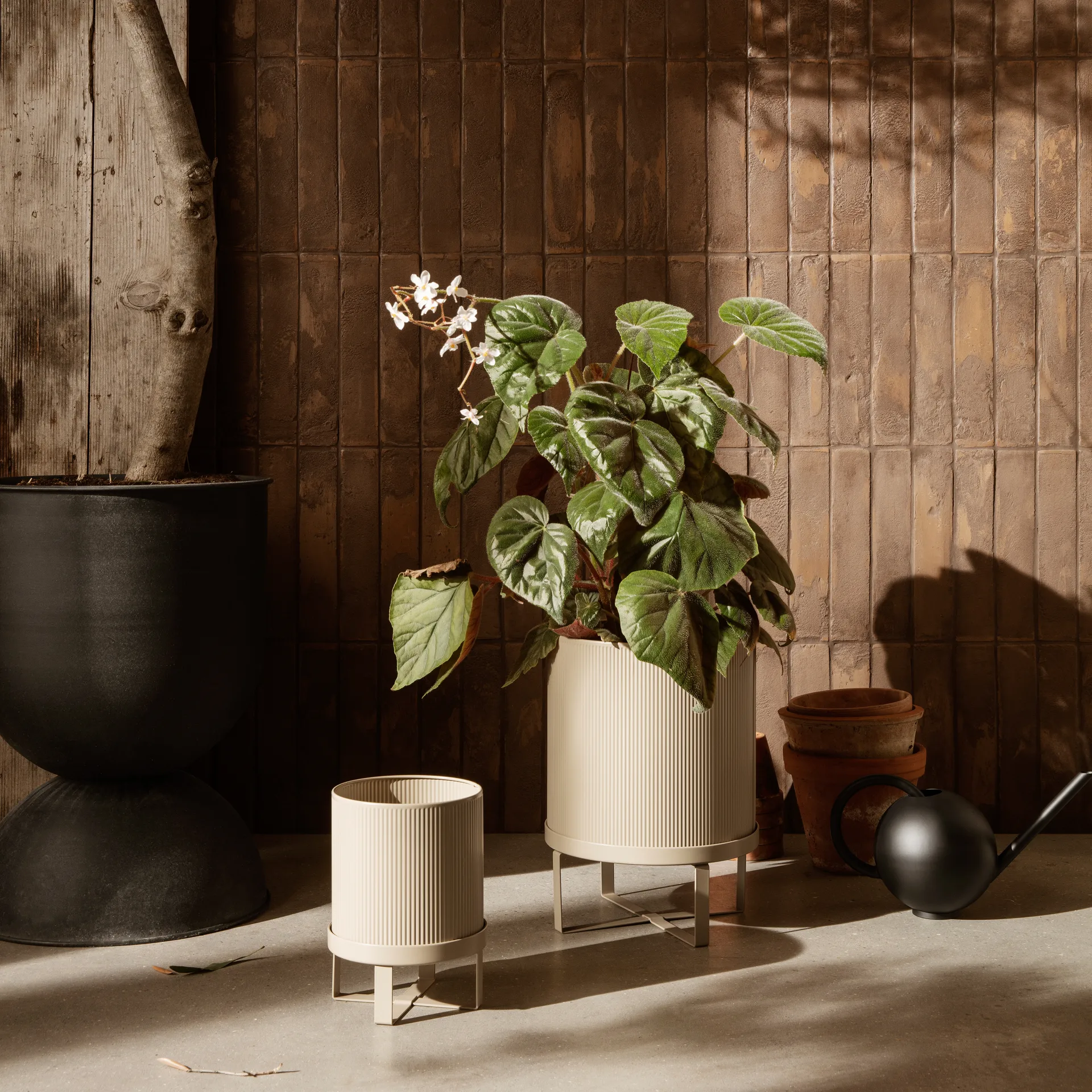 Bau -kukkaruukku pieni Ø18 cm, Cashmere Ferm Living