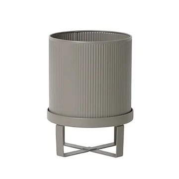 Bau -kukkaruukku pieni Ø18 cm - harmaa - Ferm Living
