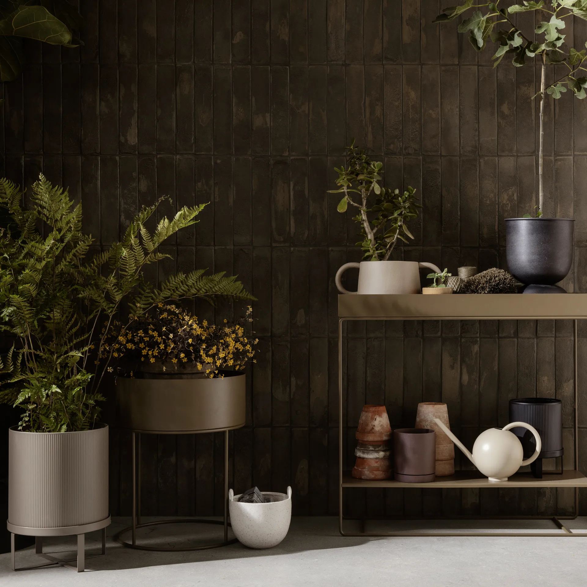 Bau -kukkaruukku suuri Ø28 cm, Cashmere Ferm Living