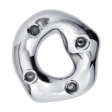 Bellure Ring-kynttilänjalka - Hopea - Ferm Living