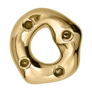 Bellure Ring-kynttilänjalka - messingin viimeistely - Ferm Living