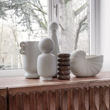 Bendum maljakko - Ruskea marmori - Ferm Living