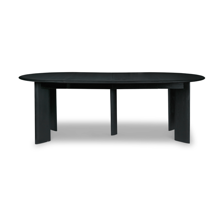 Bevel Extendable -ruokapöytä sis. 2 jatkolevyä, Mustaksi öljytty pyökki Ferm Living