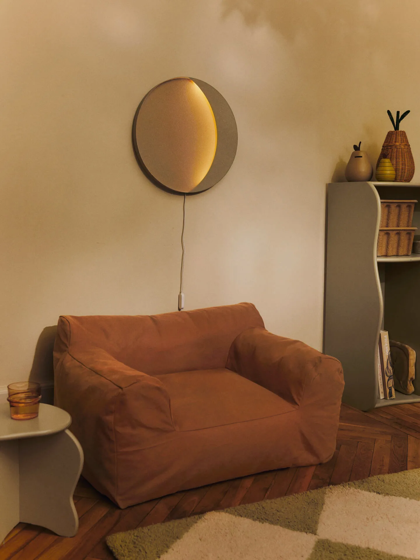 Billow bean bag nojatuoli, Tan Ferm Living