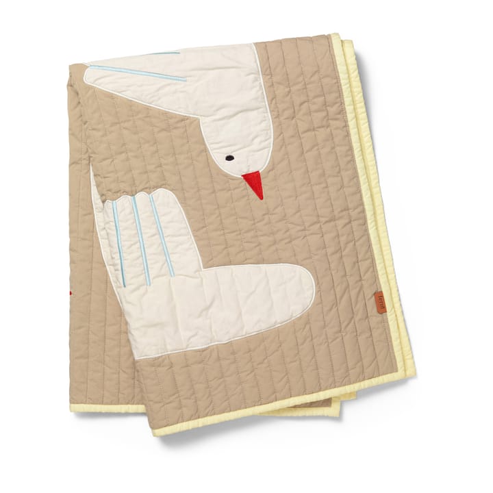 Bird tikattu huopa, Beige Ferm Living