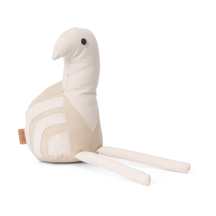Birdy Teddy pehmolelu - Luonnonvalkoinen - ferm LIVING