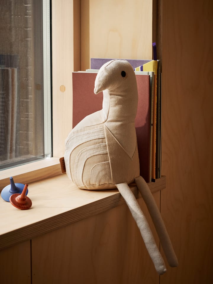 Birdy Teddy pehmolelu - Luonnonvalkoinen - ferm LIVING