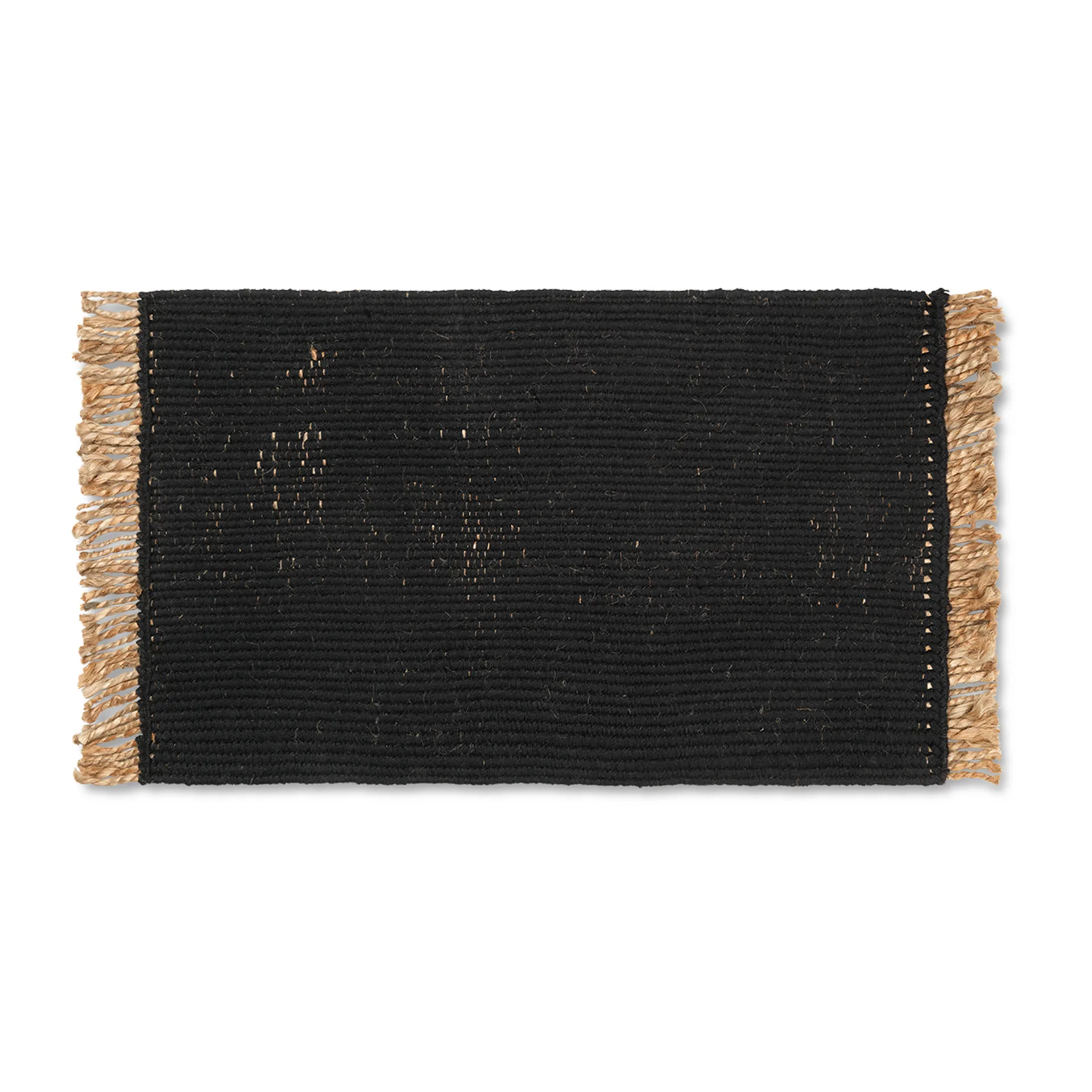Bkansi kynnysmatto 50x80 cm, Black-natural Ferm Living