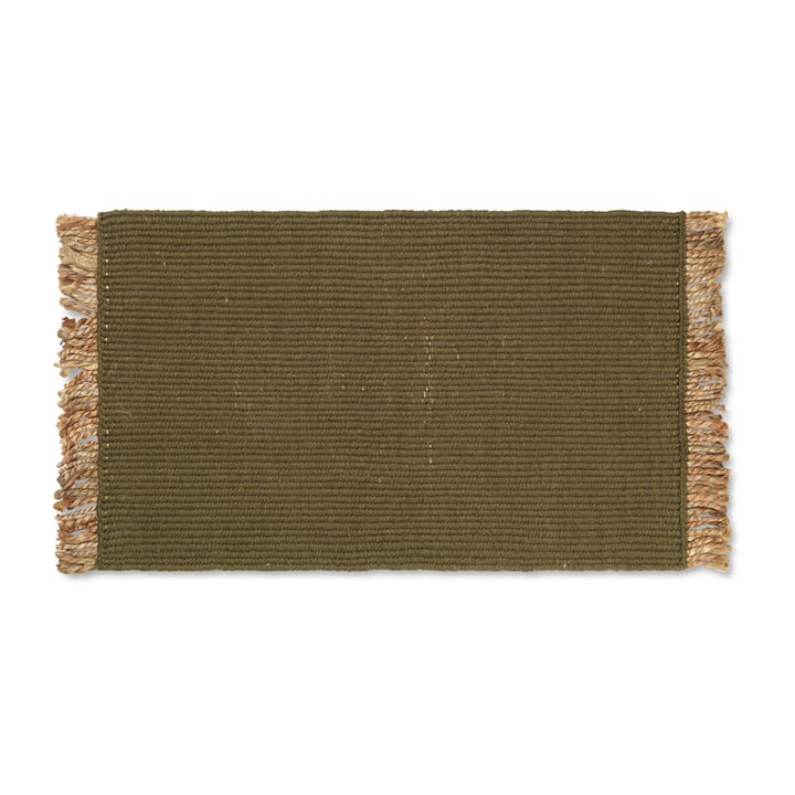 Bkansi kynnysmatto 50x80 cm - Olive-natural - Ferm LIVING