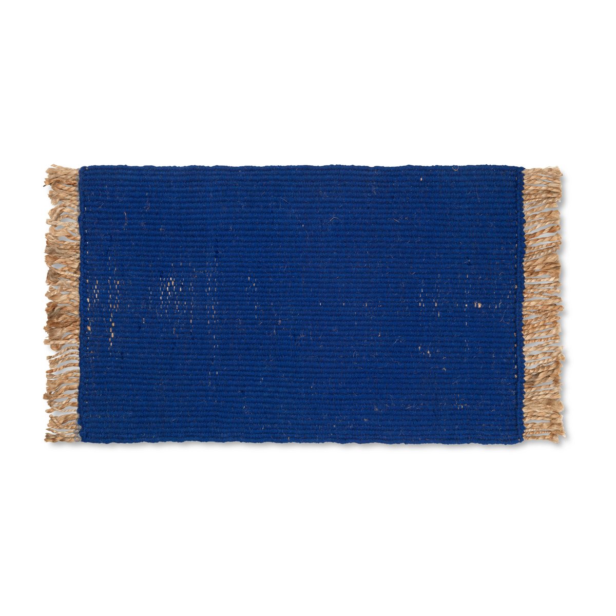 Ferm Living Block ovimatto 80 x 50 cm Sininen | Skandinaavinen Sisustus | Kynnysmatot | Sininen