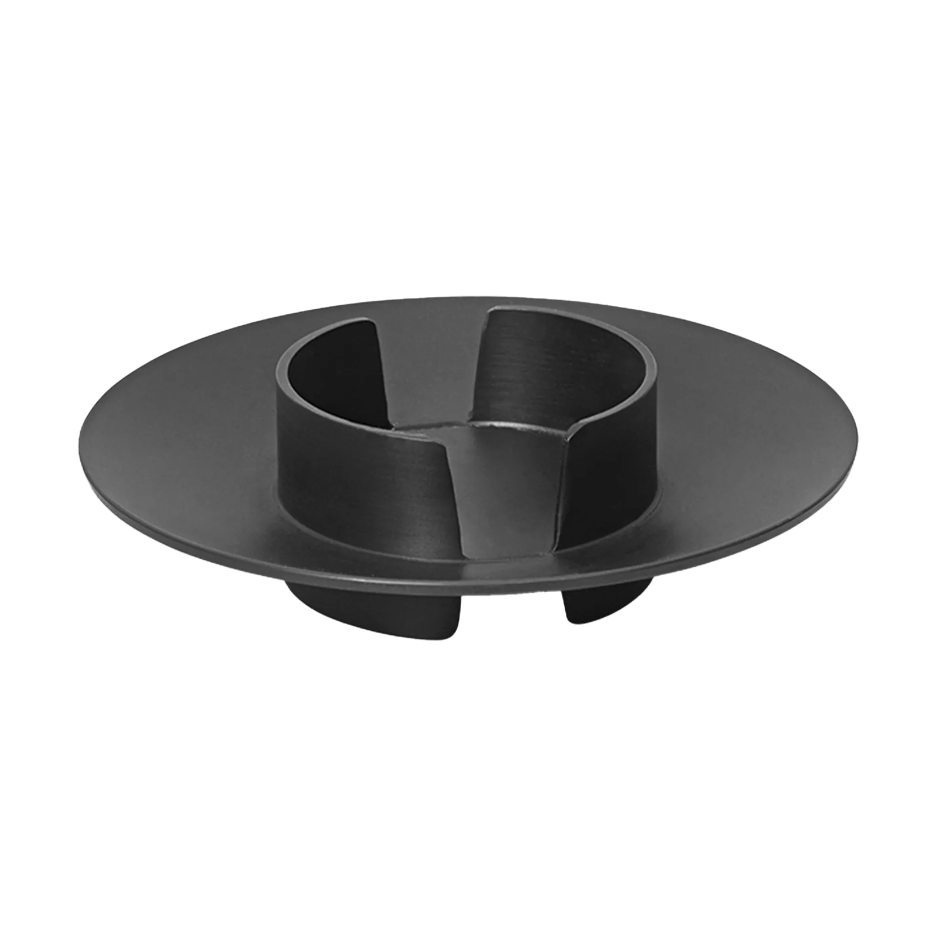 Block pöytäkynttilänjalka, Black brass Ferm Living