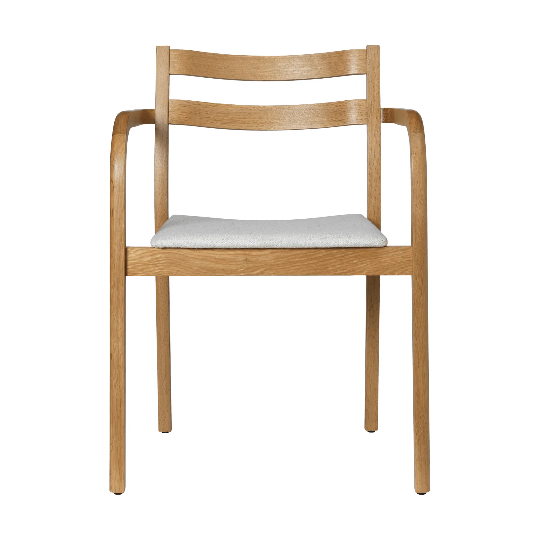 Boda nojatuoli, Verhoiltu istuin, natural oak-off-white Ferm Living