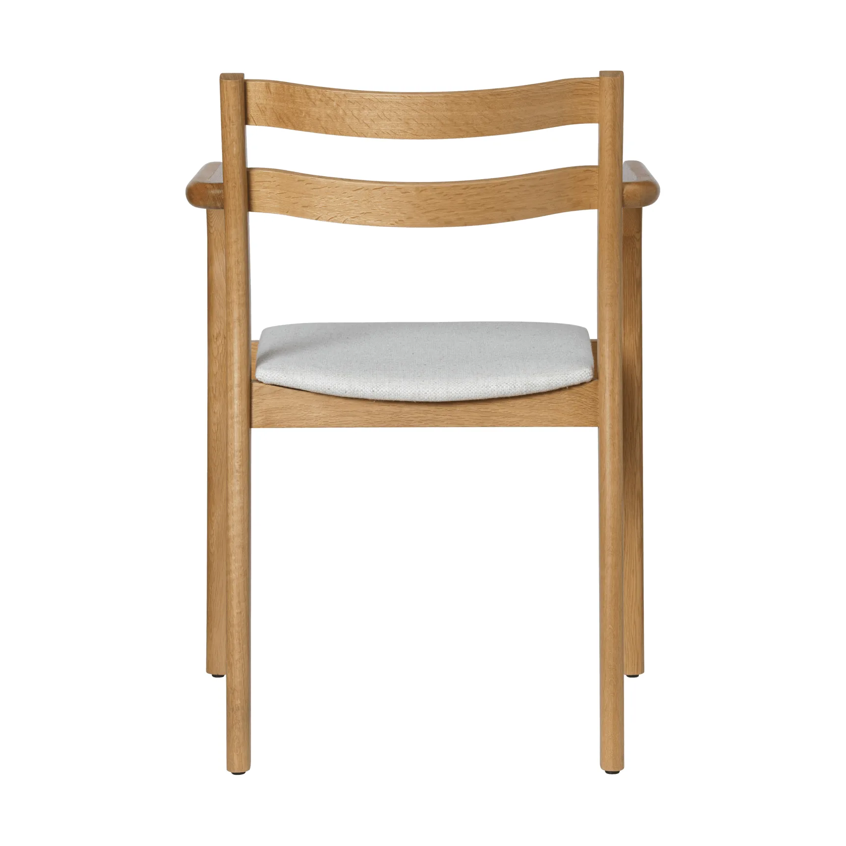 Boda nojatuoli, Verhoiltu istuin, natural oak-off-white Ferm Living