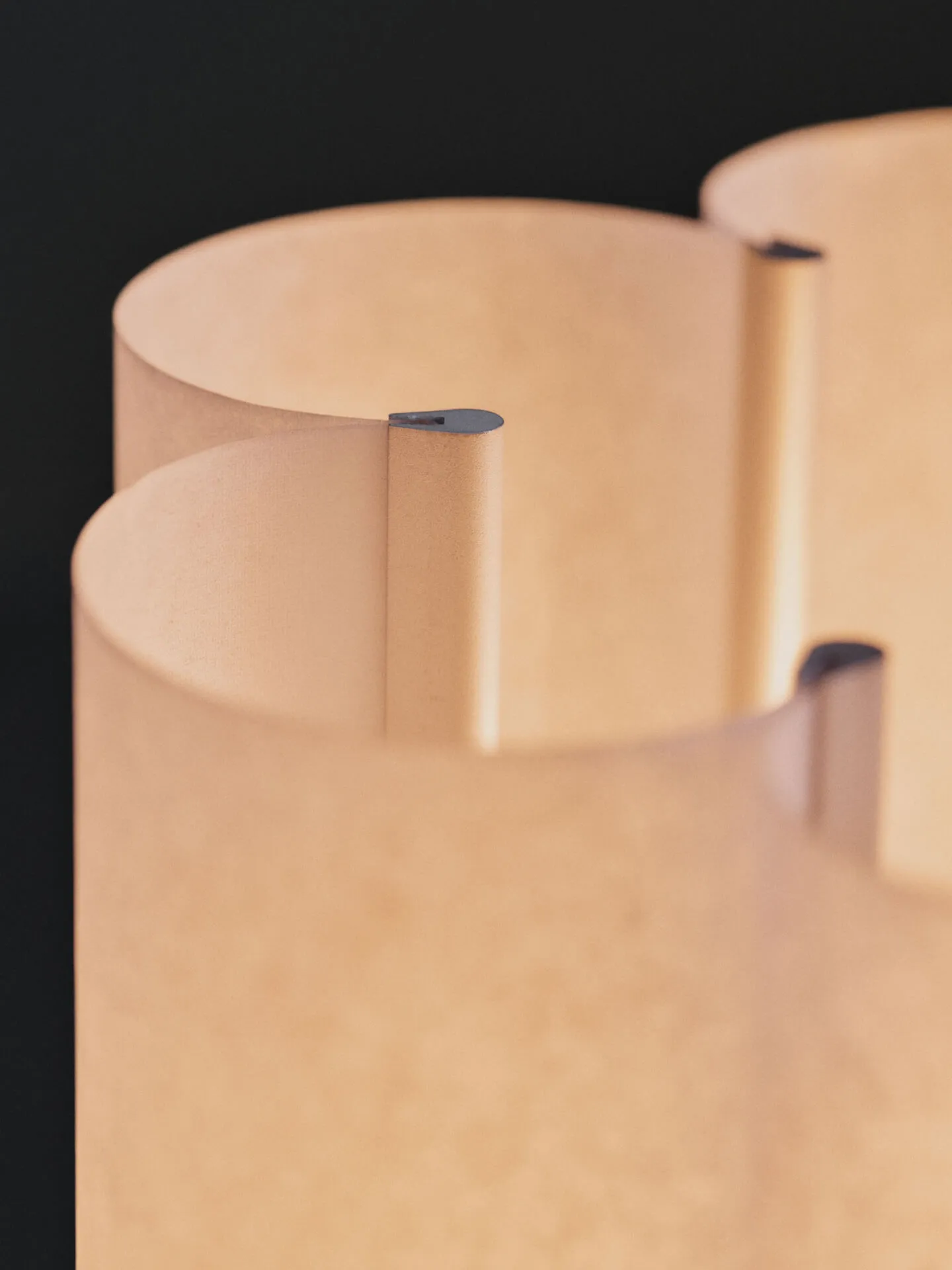 Boe pöytälamppu 28 cm, Silver-natural Ferm Living